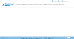 Desktop Screenshot of pariscanal.com